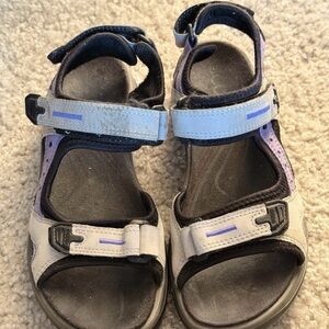 Ecco Women's Sandals - Black and Blue